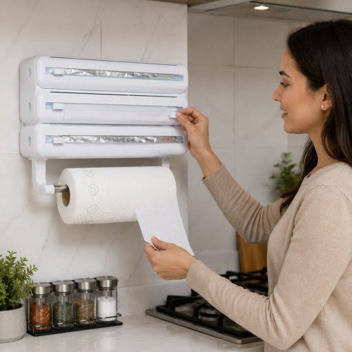 Dispensador Papel de Cocina MULTI-USO
