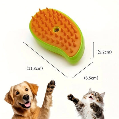 Cepillo A Vapor Para Mascotas 3 en 1